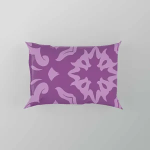 Purple Songket Design Pillow Case