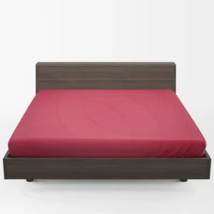 Red Magenta Abstract Gradient Fitted Sheet 1