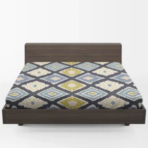 Scandinavian Ikat Pattern Fitted Sheet 1