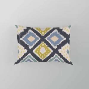Scandinavian Ikat Pattern Pillow Case