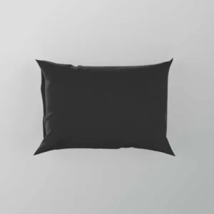 Solid Black Color Pillow Case