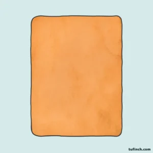 Solid Texas Rose Color Fleece Blanket 1
