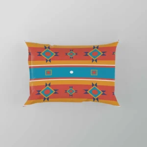South American Tribal Pattern Pillow Case