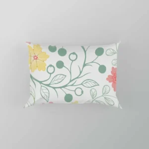 Spring Cute Wild Flowers Pillow Case