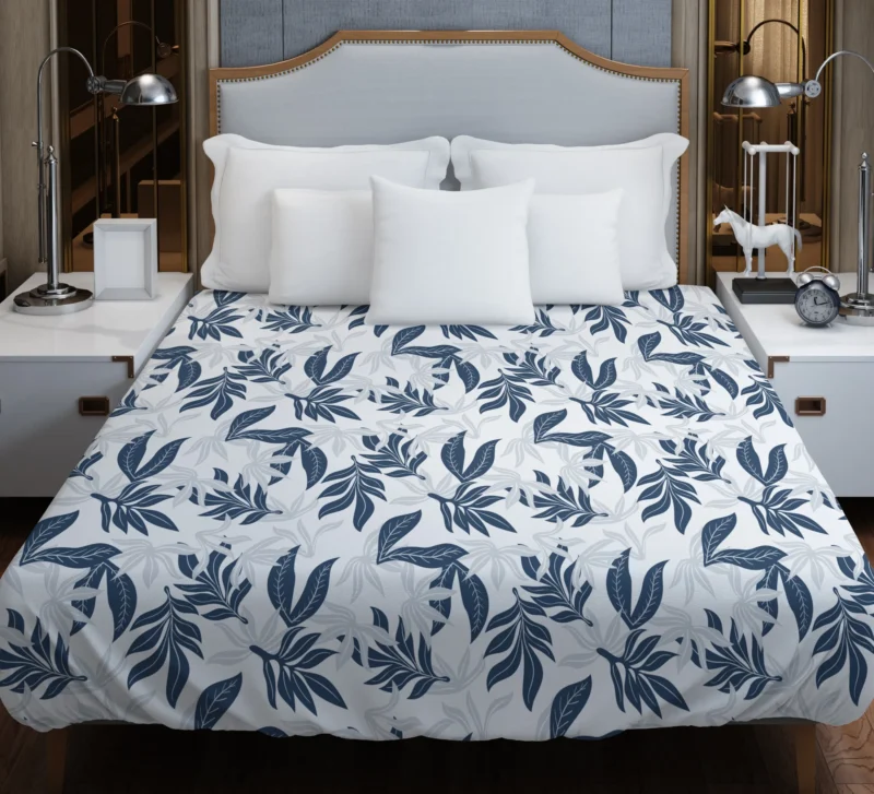 Summer Duotone Flat Pattern Duvet Cover