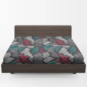 Tech Glass Effect Element Fitted Sheet 1