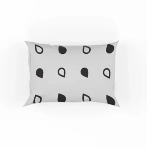 Tiny Droplet Minimal Pattern Pillow Case