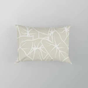 Tropical Leaf Minimalist Pattern Pillow Case