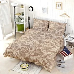 Tropical Leaves Pattern Bedding Set