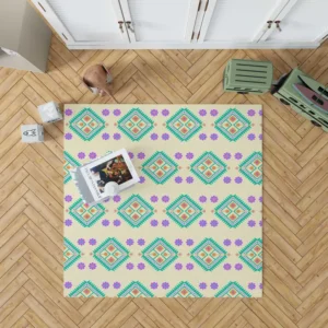 Turkey Ikat Pattern Rug
