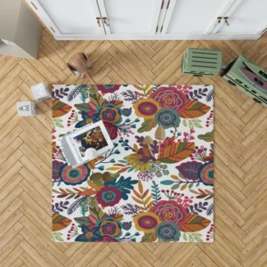 Ukrainian Folk Art Rug