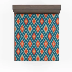 Vintage Aesthetic Pattern Fitted Sheet
