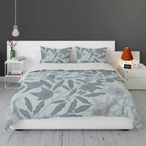 Vintage Botanical Floral Pattern Bedding Set 1
