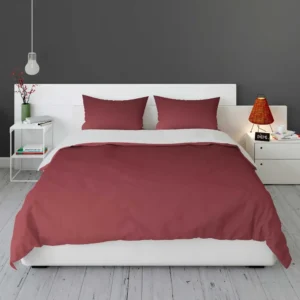 Vintage Maroon Color Bedding Set 1