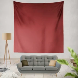 Vintage Maroon Color Wall Tapestry