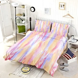 Watercolor Abstract Background Bedding Set
