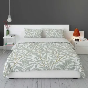 Willow Leaves Nature Pattern Bedding Set 1