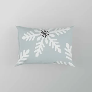 Winter Seasonal Snowflakes Pillow Case